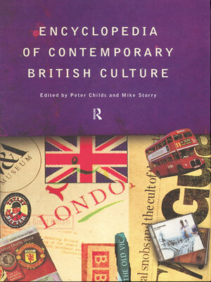 cover image of Encyclopedia of Contemporary British Culture